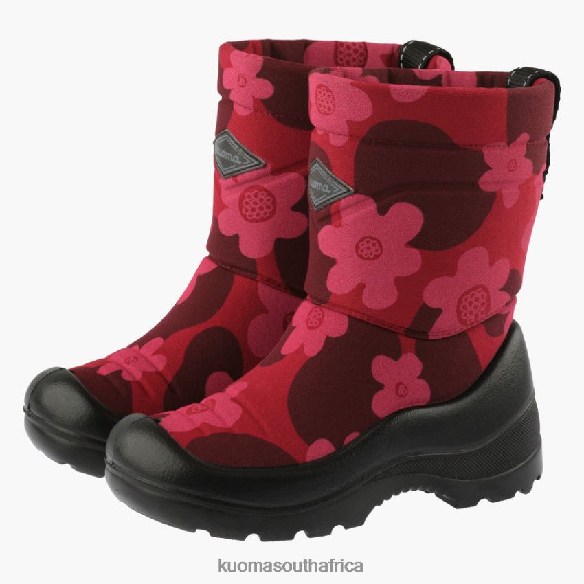 Footwear Bordeaux Flower Kuoma WINTER BOOTS LUMI Kid R800PJ42