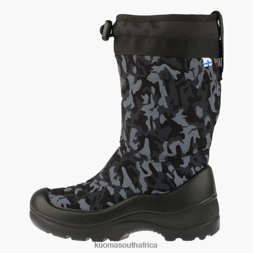 Footwear Black Ghost Kuoma WINTER BOOTS LUMILUKKO Kid R800PJ7