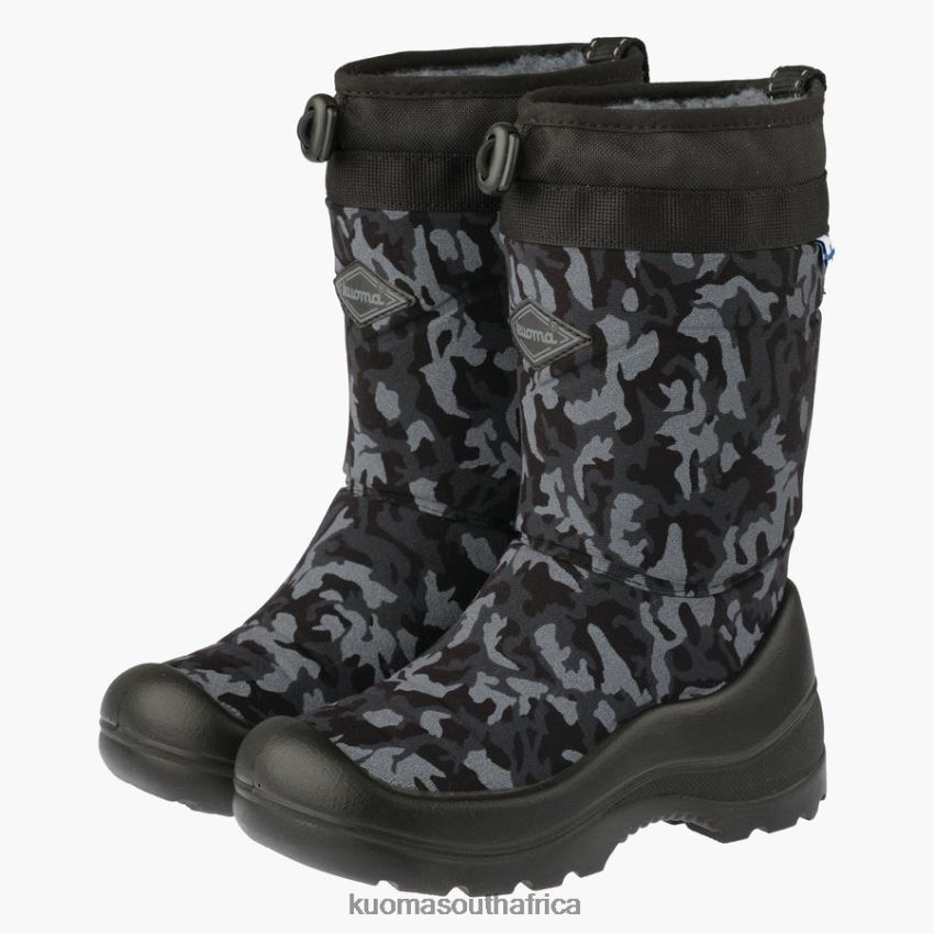 Footwear Black Ghost Kuoma WINTER BOOTS LUMILUKKO Kid R800PJ7