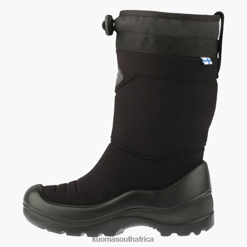 Footwear Black Kuoma WINTER BOOTS LUMILUKKO Kid R800PJ5