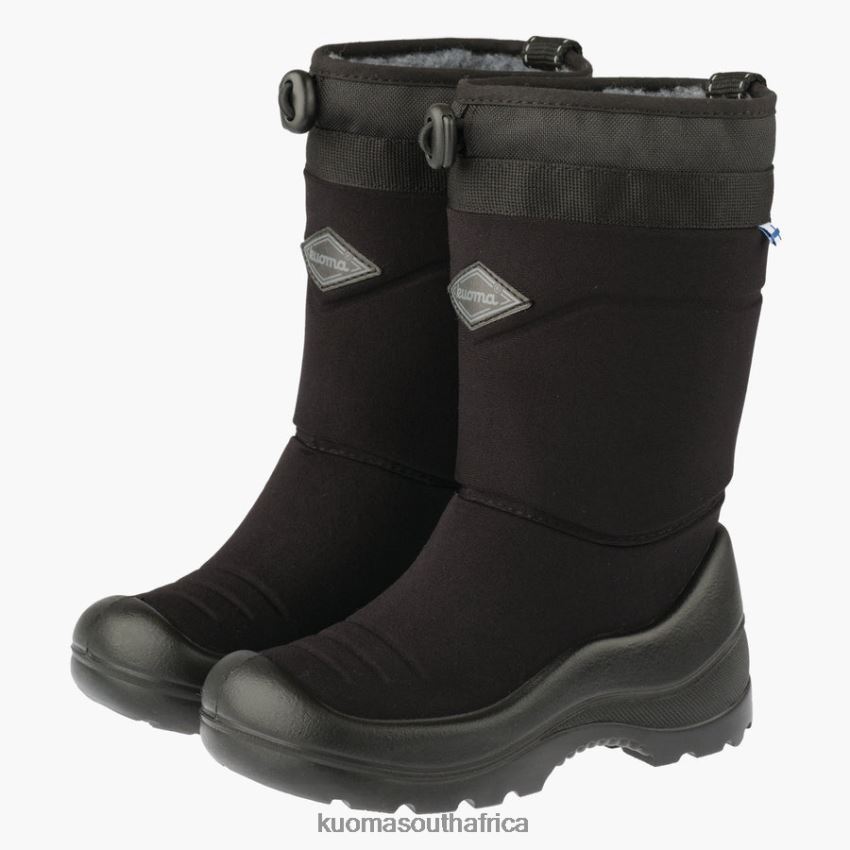Footwear Black Kuoma WINTER BOOTS LUMILUKKO Kid R800PJ5
