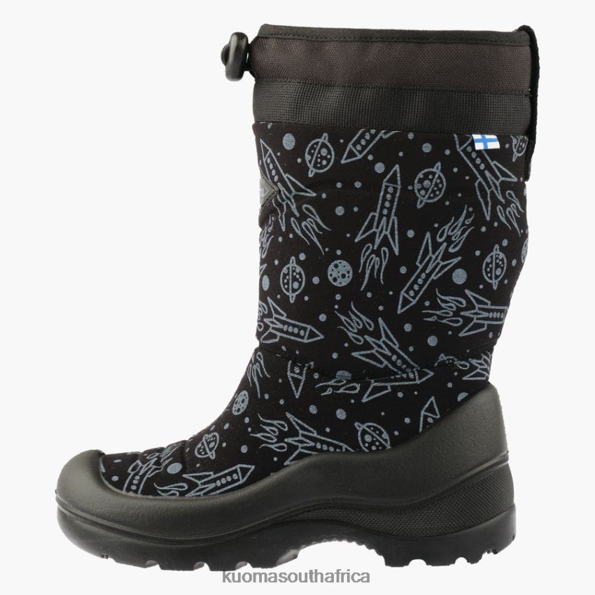 Footwear Black Spaceship Kuoma WINTER BOOTS LUMILUKKO Kid R800PJ10