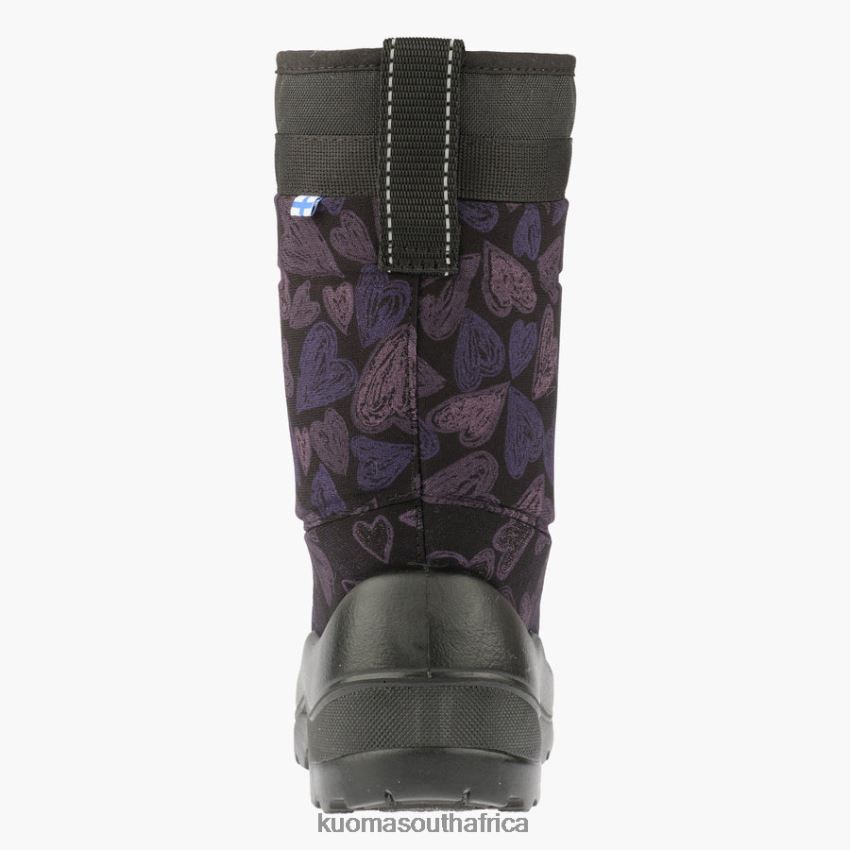 Footwear Black Sweetheart Kuoma WINTER BOOTS LUMILUKKO Kid R800PJ8