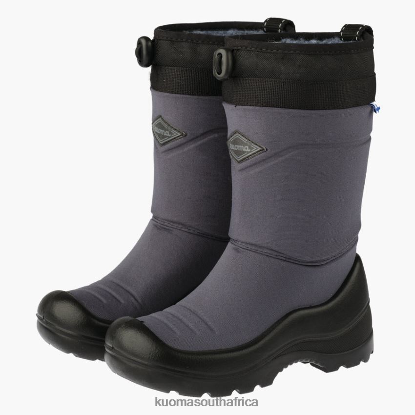 Footwear Grey Kuoma WINTER BOOTS LUMILUKKO Kid R800PJ12