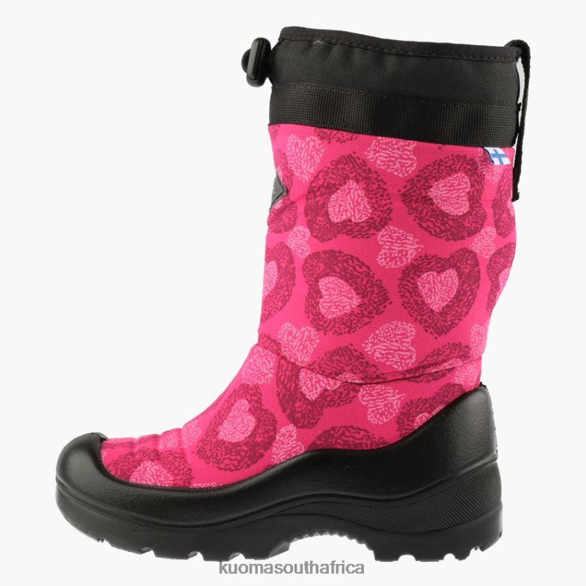 Footwear Pink Heart Kuoma WINTER BOOTS LUMILUKKO Kid R800PJ18