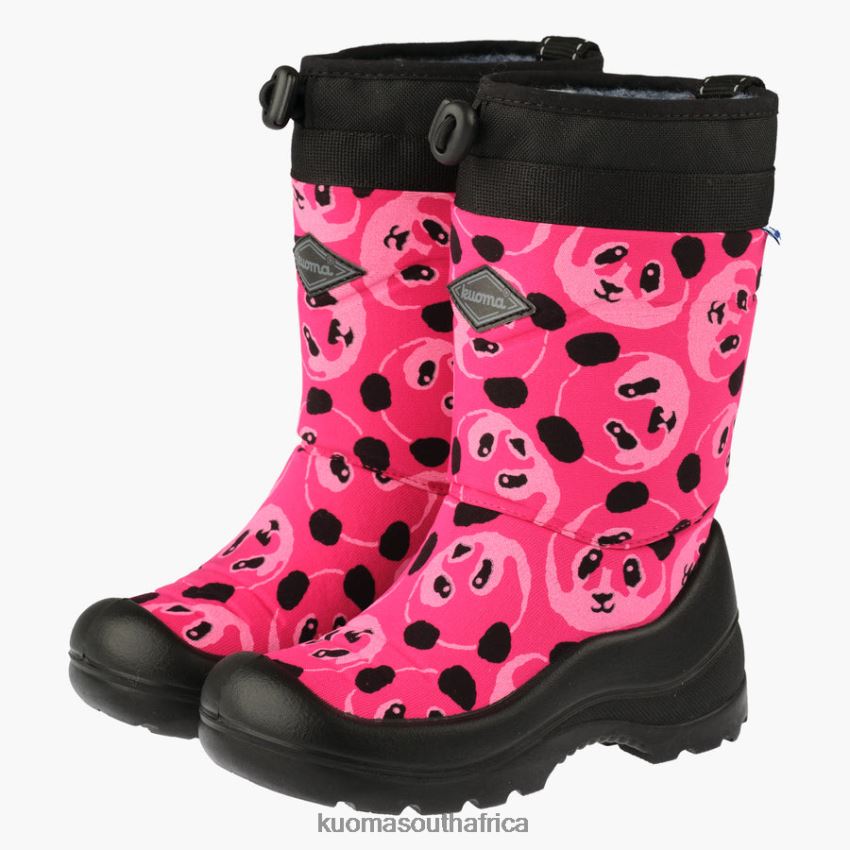 Footwear Pink Panda Kuoma WINTER BOOTS LUMILUKKO Kid R800PJ16