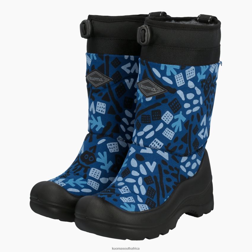 Footwear Sky Bluetunturi Kuoma WINTER BOOTS LUMILUKKO Kid R800PJ23