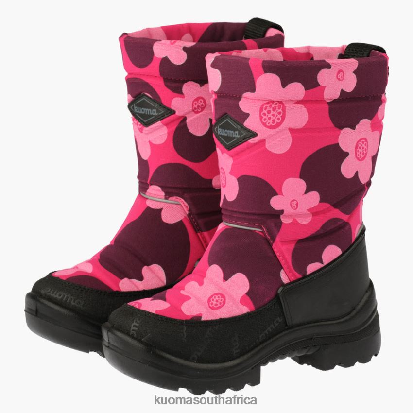 Footwear Pink Flower Kuoma WINTER BOOTS PUTKIVARSI Kid R800PJ30