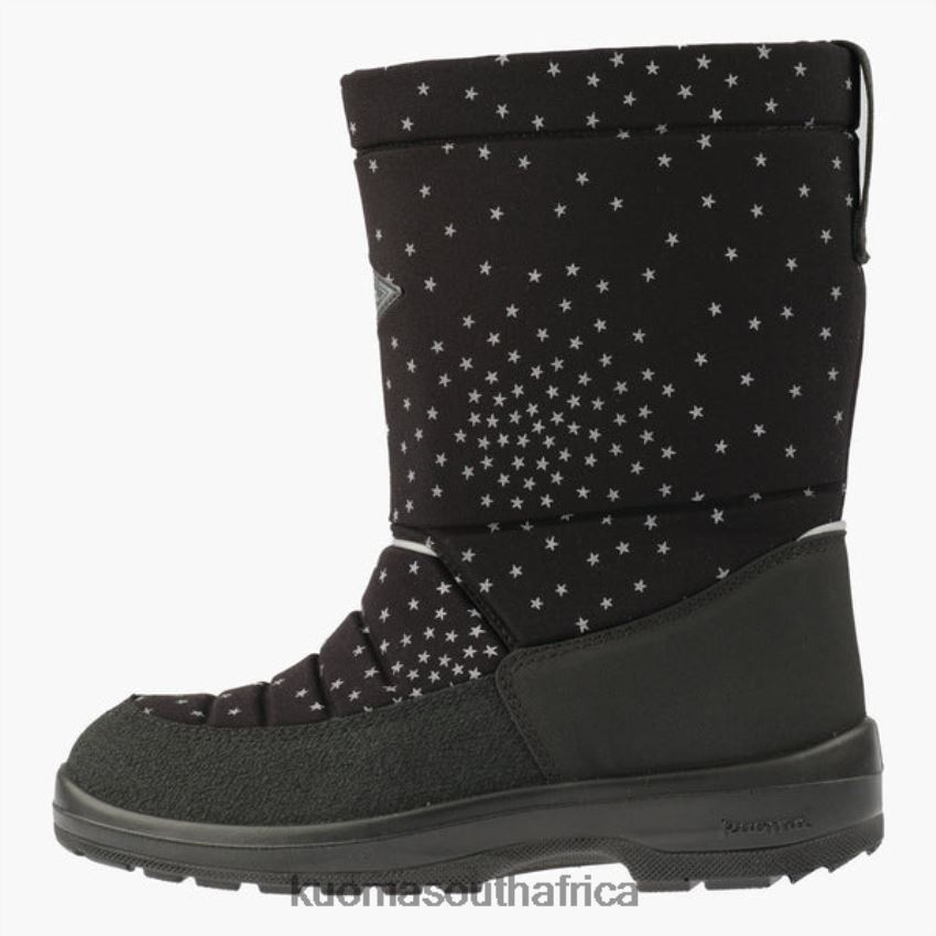 Footwear Black Galaxy Reflective Kuoma WINTER BOOTS Lady R800PJ47