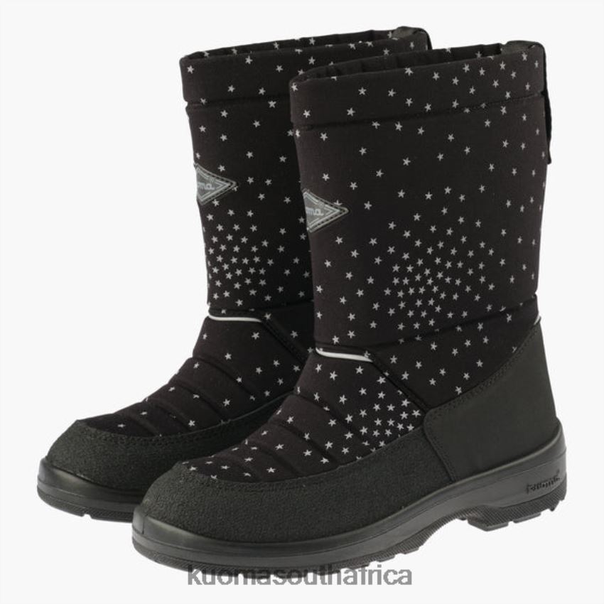 Footwear Black Galaxy Reflective Kuoma WINTER BOOTS Lady R800PJ47
