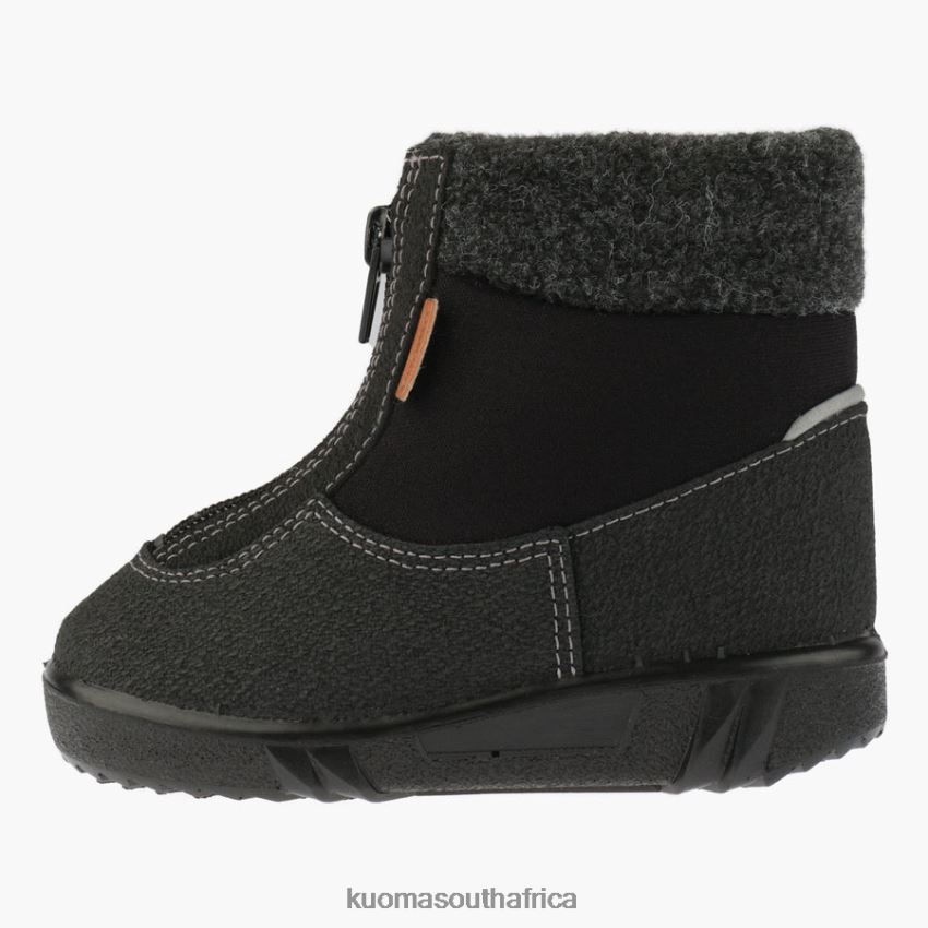 Footwear Black Kuoma WINTER BOOTS FLEECECOLLAR Kid R800PJ35