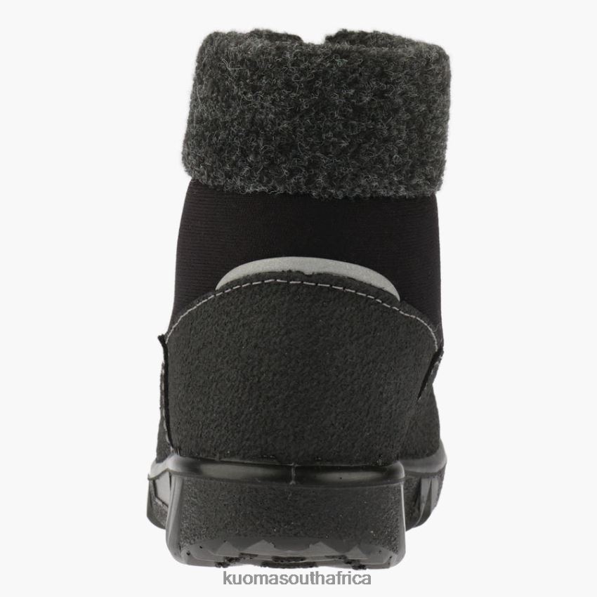 Footwear Black Kuoma WINTER BOOTS FLEECECOLLAR Kid R800PJ35