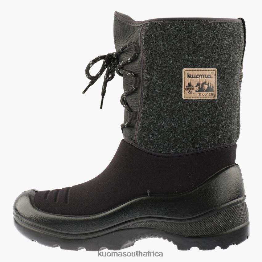 Footwear Black Kuoma WINTER BOOTS LUMITARINA FELT Lady R800PJ44