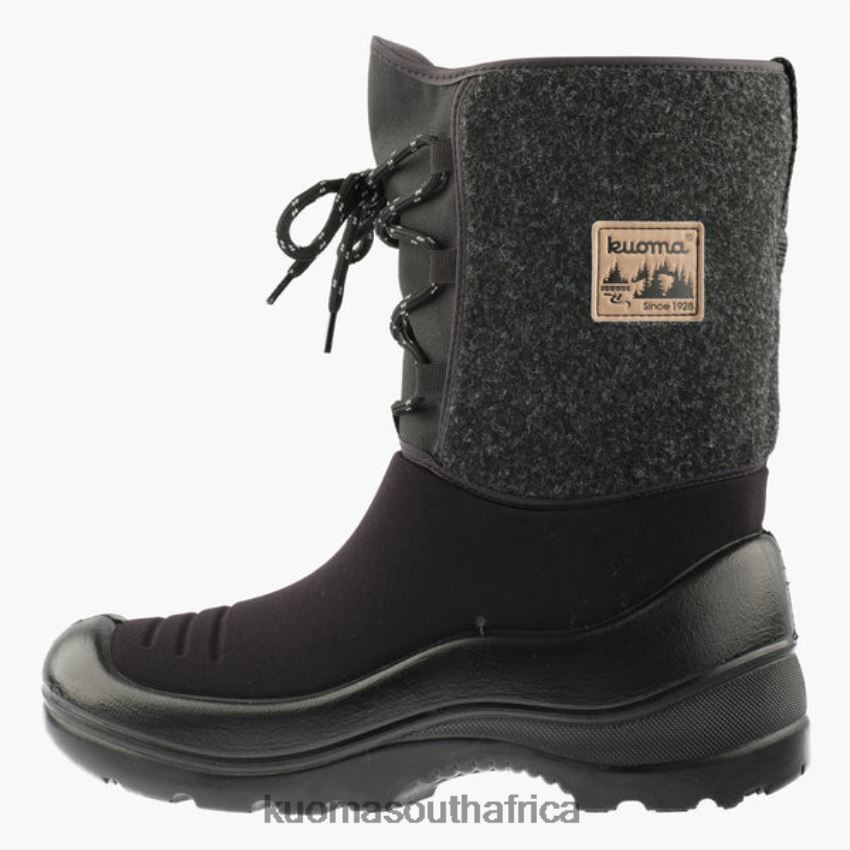 Footwear Black Kuoma WINTER BOOTS LUMITARINA FELT Lady R800PJ44